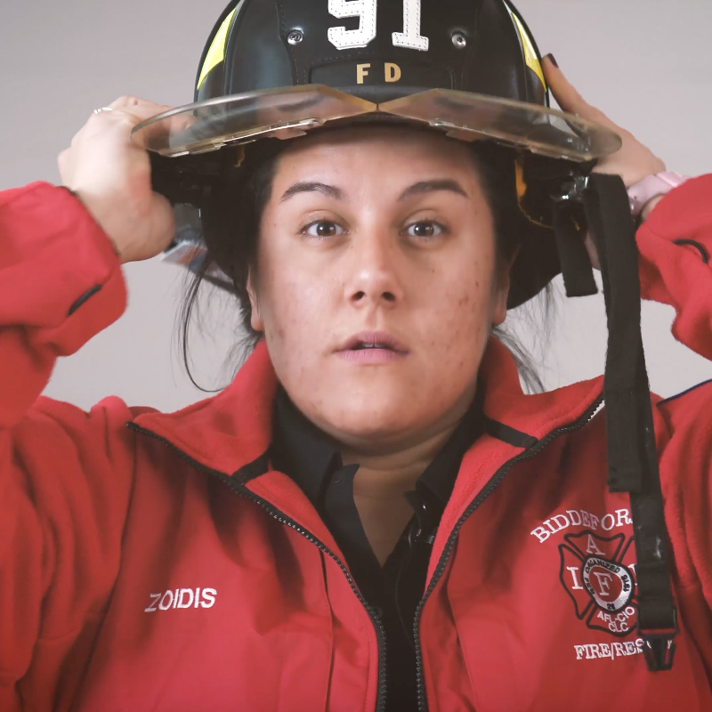 Breeanna Zoidis, Firefighter & Paramedic, Biddeford