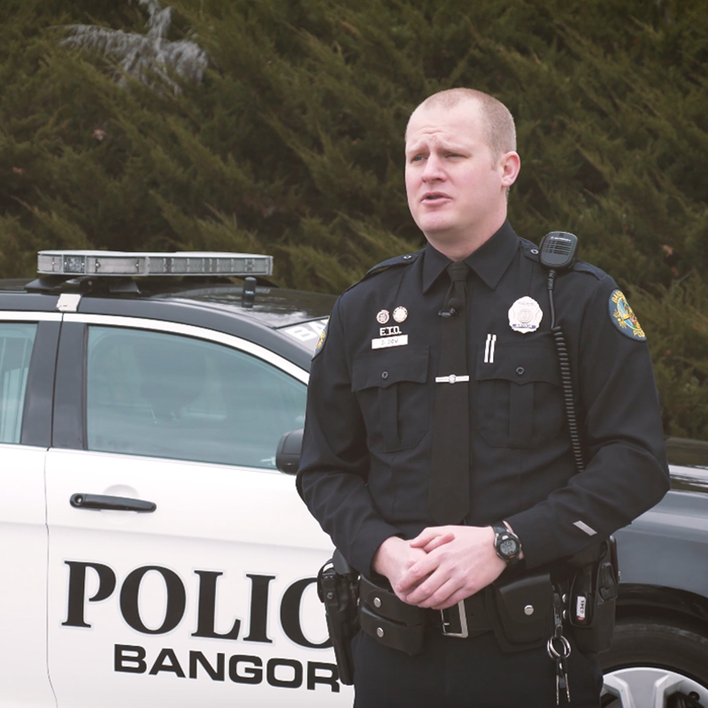 Dustin Dow, Police Officer, Bangor